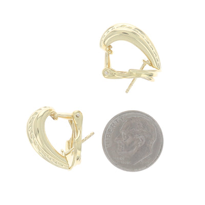 David Yurman Earrings Yellow Gold
