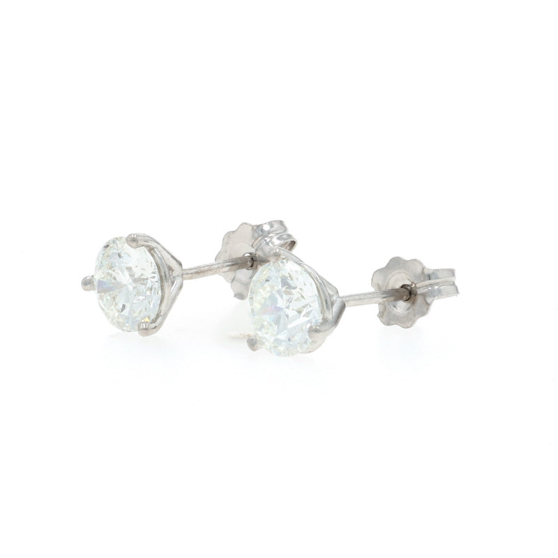 1.40ctw Diamond Earrings White Gold