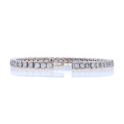 6.75ctw Diamond Bracelet White Gold