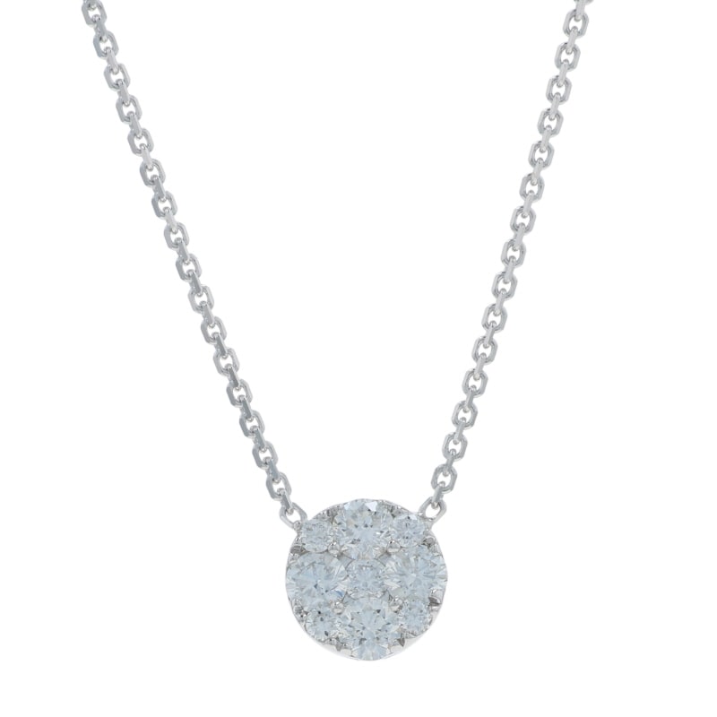 .50ctw Diamond Women's Necklace White Gold