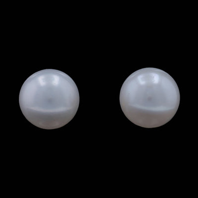 Freshwater Pearl Earrings Yellow Gold