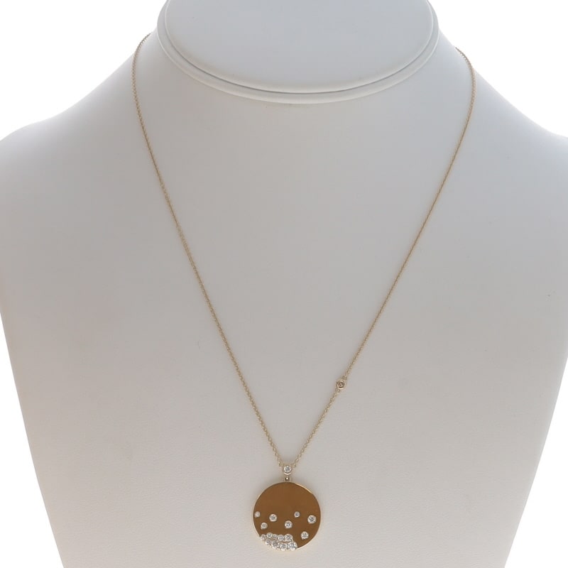 .50ctw Diamond Women's Necklace Yellow Gold
