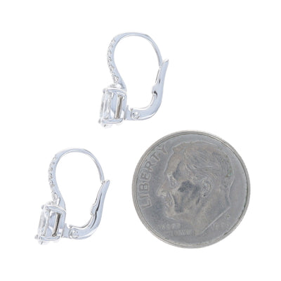 .61ctw Diamond Earrings White Gold