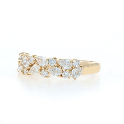 1.06ctw Diamond Band Yellow Gold