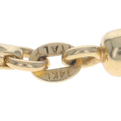Women's Cable Chain Multi-Strand Necklace Yellow Gold
