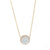 2.14ctw Diamond Pendant Necklace Yellow Gold