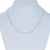 .56ctw Diamond Diamond Cut Cable Chain Station Necklace White Gold