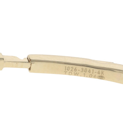 1.06ctw Diamond Women's Bracelet Yellow Gold