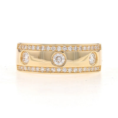 .58ctw Diamond Band Yellow Gold