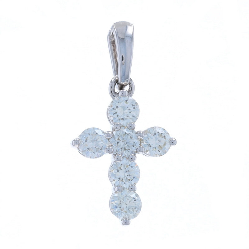 .79ctw Diamond Pendant White Gold