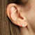 1.80ctw Diamond Earrings White Gold