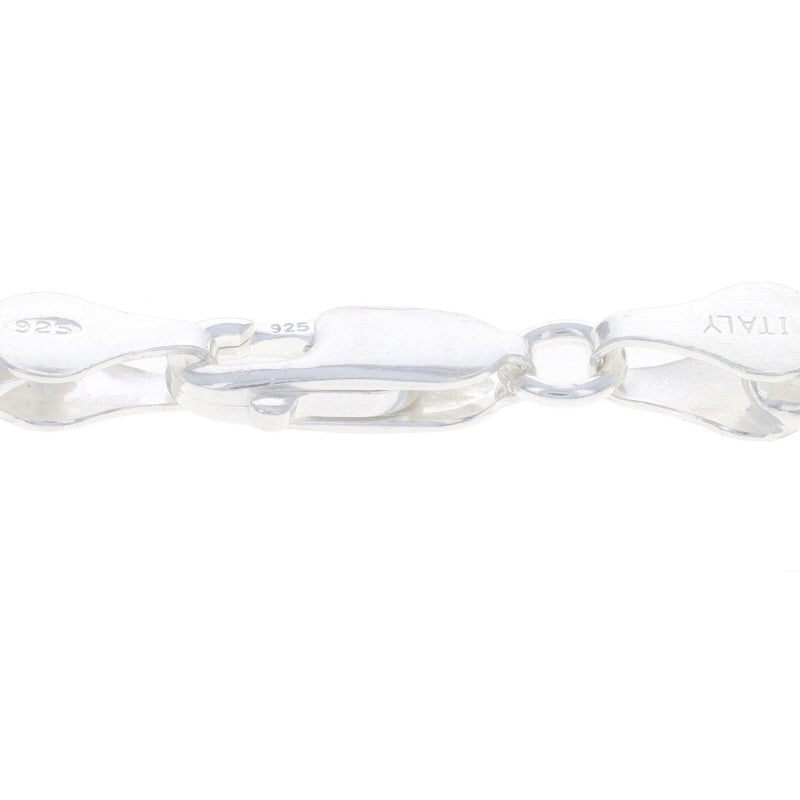 Men's Curb Bracelet Sterling Silver