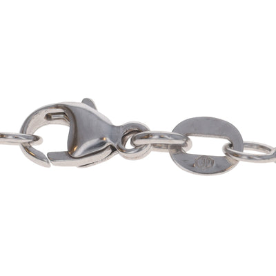 4.61ctw Aquamarine and Diamond Pendant Necklace White Gold