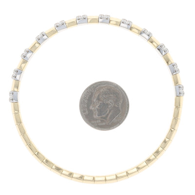2.13ctw Diamond Bracelet Yellow Gold