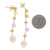 Marco Bicego Freshwater Pearl and Citrine Earrings Yellow Gold