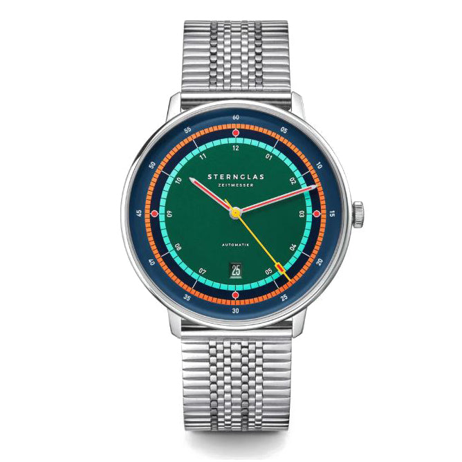 Sternglas Hamburg Automatic Edition Argo Men's Watch S02-HHA08-ME08 Stainless Steel Automatic