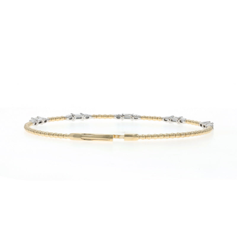 .68ctw Diamond Bracelet Yellow Gold