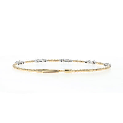 .68ctw Diamond Bracelet Yellow Gold