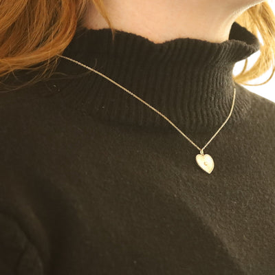 Diamond Pendant Necklace Yellow Gold