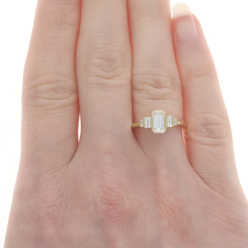 1.03ctw Diamond Ring Yellow Gold