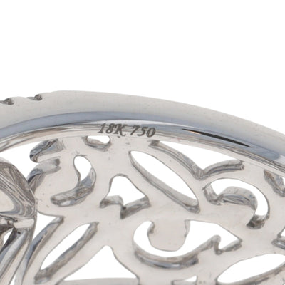 4.50ctw Sapphire and Diamond Band White Gold