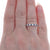 .67ctw Sapphire and Diamond Band White Gold
