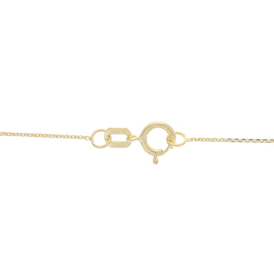 2.55ct Garnet Pendant Necklace Yellow Gold