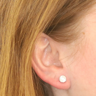 2.58ctw Diamond Women's Earrings White Gold