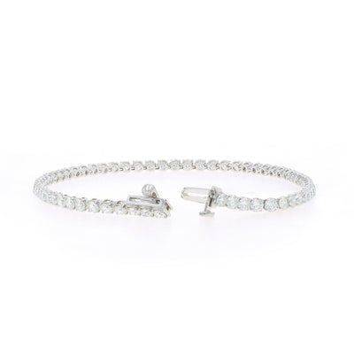 5.02ctw Diamond Bracelet White Gold