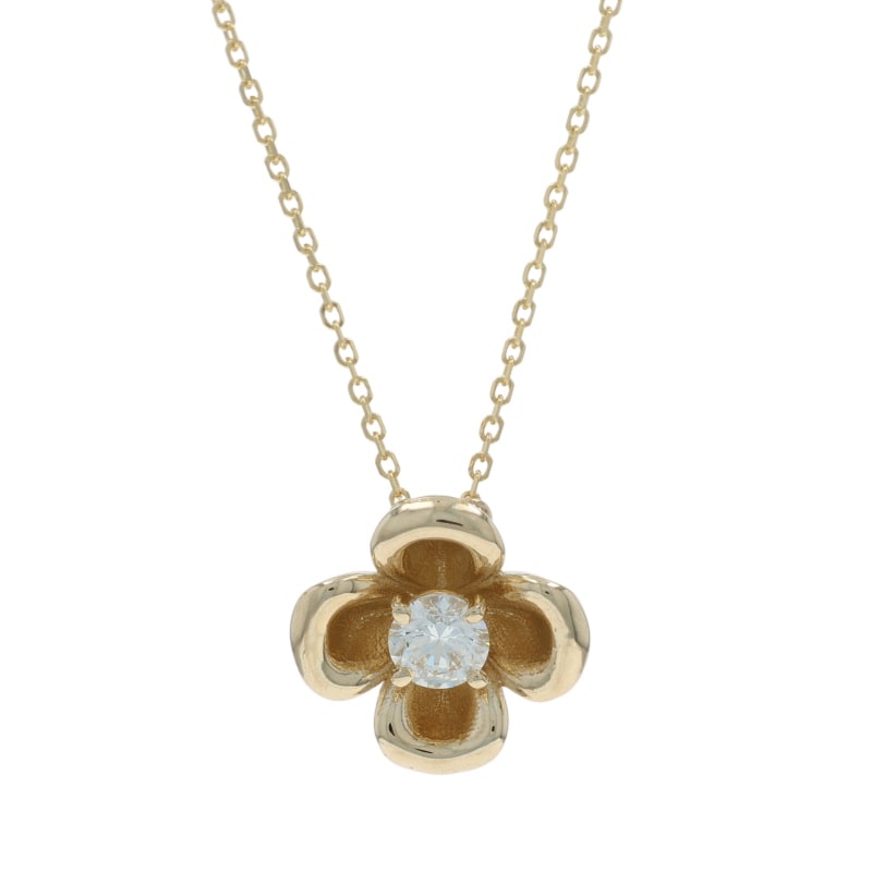.27ct Diamond Women's Necklace Yellow Gold