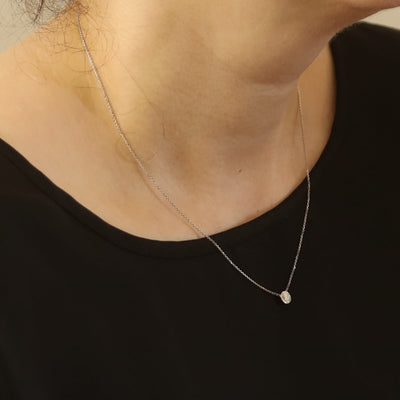.70ct Diamond Pendant Necklace White Gold