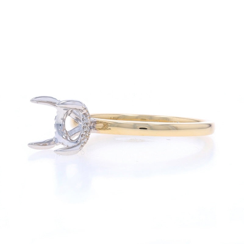 .08ctw Diamond Ring Yellow Gold