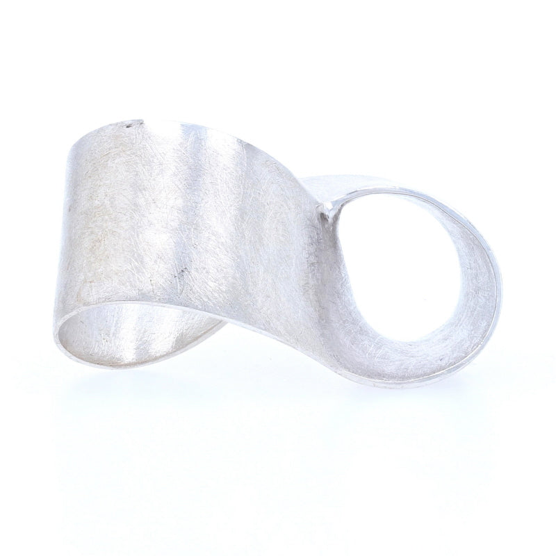 Bastian Inverun Infinity Pendant - Brushed Sterling Silver