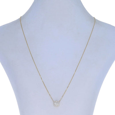 .94ctw Diamond and Diamond Pendant Necklace Yellow Gold