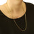 Box Chain Necklace Yellow Gold