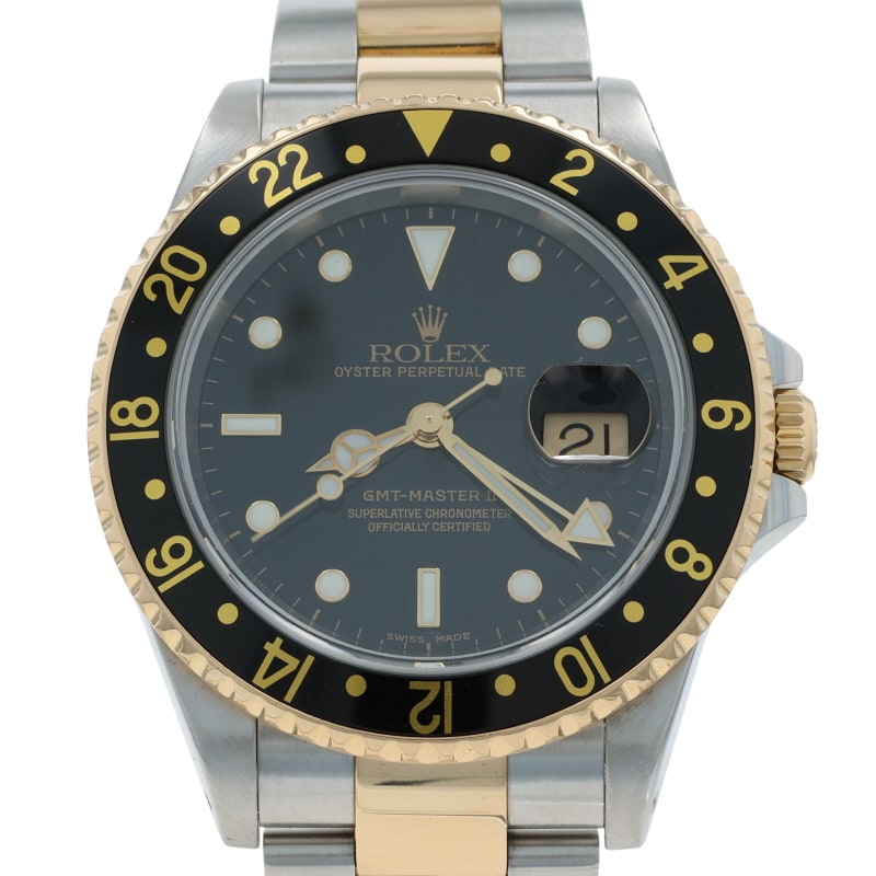 Rolex GMT-Master II Men's Watch 16713LN Stainless Steel Automatic