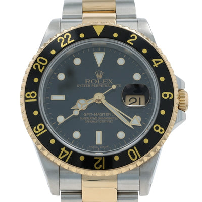 Rolex GMT-Master II Men's Watch 16713LN Stainless Steel Automatic