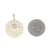 .13ctw Diamond Pendant Yellow Gold