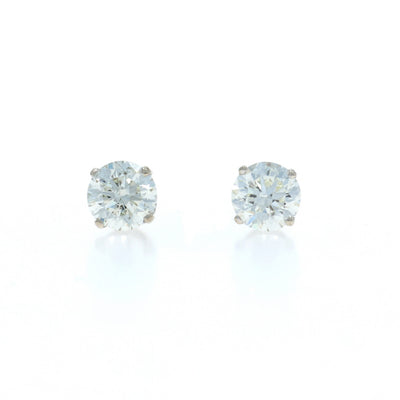 1.01ctw Diamond Earrings White Gold
