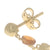 Marco Bicego Freshwater Pearl and Citrine Earrings Yellow Gold