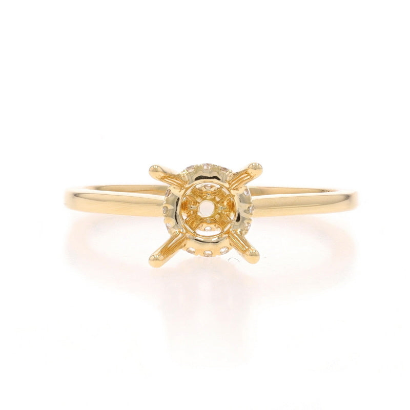 .09ctw Diamond Ring Yellow Gold