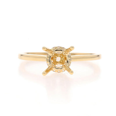 .09ctw Diamond Ring Yellow Gold