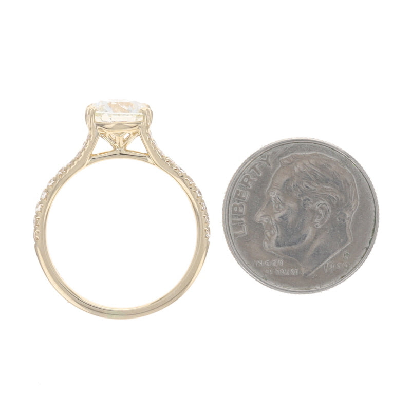 1.77ctw Diamond and Diamond Ring Yellow Gold
