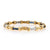Charles Turi 2.40ctw Sapphire and Diamond Bracelet Yellow Gold
