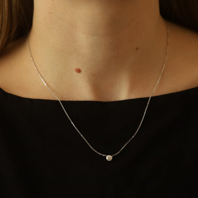 .47ct Diamond Pendant Necklace White Gold