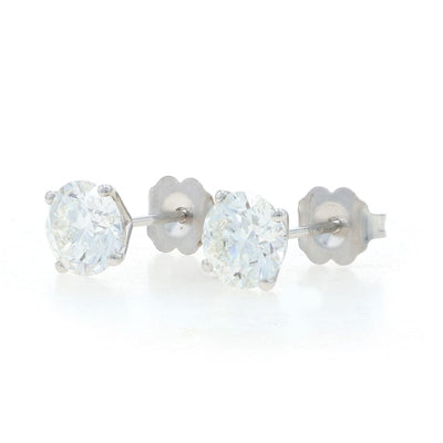 2.02ctw Diamond Women's Earrings White Gold