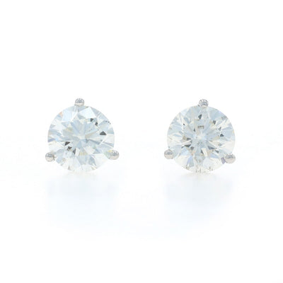 2.58ctw Diamond Women's Earrings White Gold