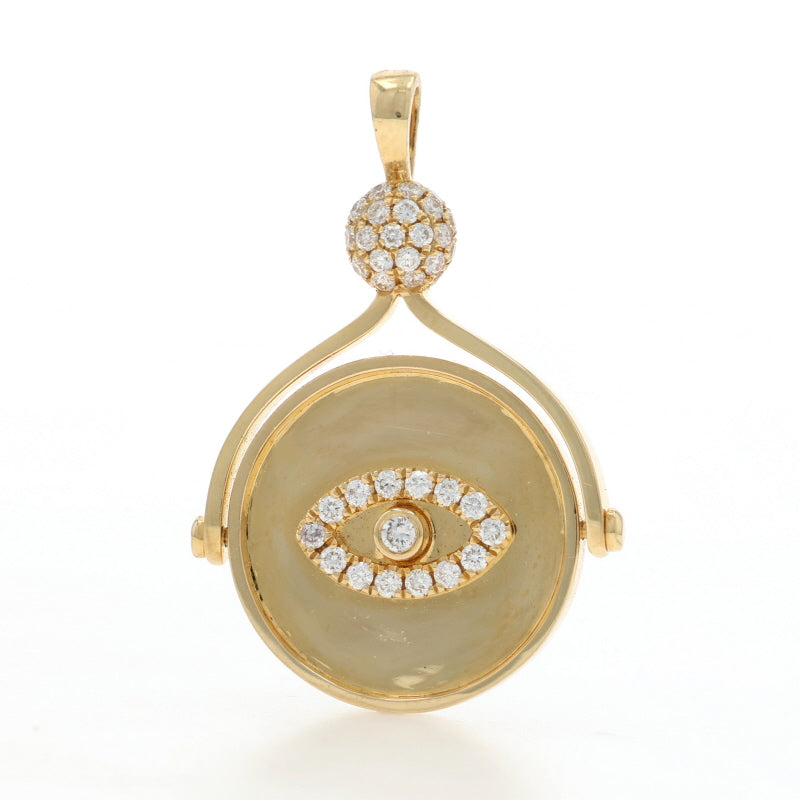 .24ctw Diamond Pendant Yellow Gold