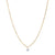 .15ct Diamond Pendant Necklace Yellow Gold