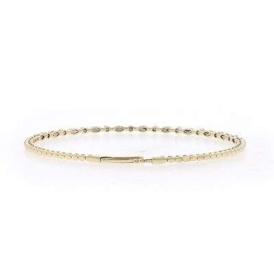 1.06ctw Diamond Women's Bracelet Yellow Gold